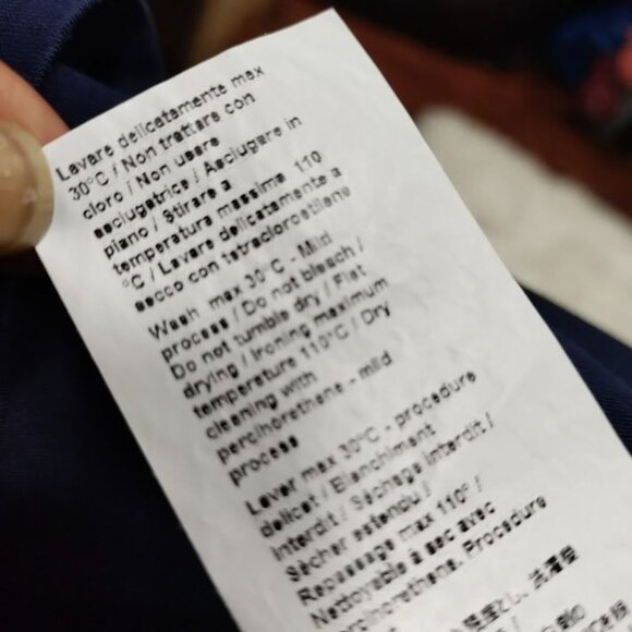 Roberto Cavalli Navy Blue Logo Print Shirt Sleeve T-Shirt Women's Size Large - Picture 11 of 14